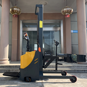 Leichter elektrischer Öl trommel wagen mit elektronischer Waage für batterie betriebene Lack fabrik inkl. Pumpen motor - Product Image 2