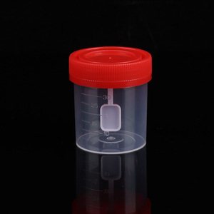 Hisamori 40ml Screw Top <b>Stool</b> Sampler <b>Plastic</b> With Spoon For Medical Use - Product Image 4