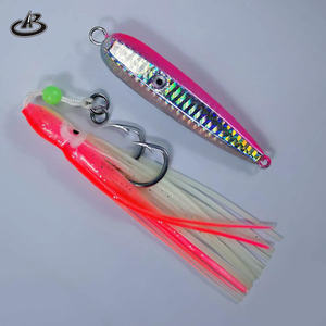 Appât de pêche Hangxiang Jigging Lead 40g 60g 80g 100g 120g 150g 180g 200g Calamar bionique lumineux Double hameçon <span class=keywords><strong>Inchiku</strong></span> <span class=keywords><strong>Jig</strong></span> lent à secouer - Product Image 2
