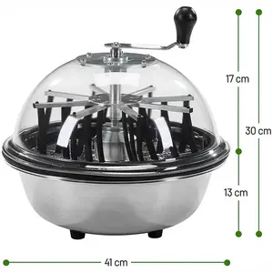 16/19/24inch Bowl Leaf Trimmer Manual hydroponic Leaf Bud Trimming Machine