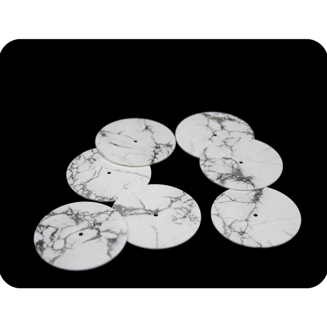 Natural White Turquoise Stone Watch Dials