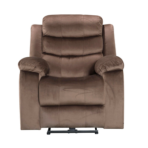 Sofá Reclinable de Cuero para Cine en Casa Moderno, con Función de Elevación Eléctrica, Masaje y Refrigeración, en Oferta en China, Extensible de Metal - Product Image 3