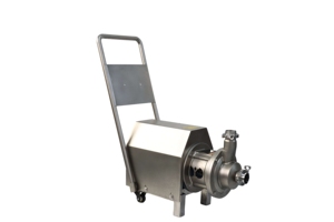 Food Grade Stainless Steel SS304 SS316L Transfer Self-Priming <b>Pump</b> CIP Return Water <b>Pump</b> With Trolley - Product Image 5