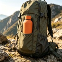 Bouteille isotherme double paroi sous vide en caoutchouc mat souple, style Cola, portable, pour le sport, cadeau d'entreprise personnalisé, articles promotionnels