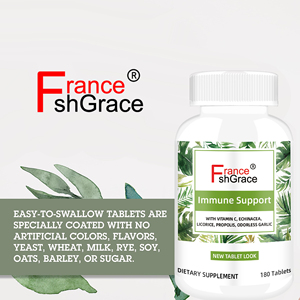ยาเม็ดไลซีนที่มีวิตามินซี <span class=keywords><strong>Echinacea</strong></span> ชะเอมโพลิสไม่มีกลิ่นสำหรับผู้ใหญ่สนับสนุนภูมิคุ้มกันอาหารเสริมไลซีน - Product Image 2