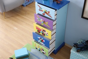 Tiroirs <span class=keywords><strong>de</strong></span> <span class=keywords><strong>rangement</strong></span> en <span class=keywords><strong>bois</strong></span> peint à la main pour enfants, commode <span class=keywords><strong>de</strong></span> <span class=keywords><strong>rangement</strong></span>, commode pour filles et garçons - Product Image 4