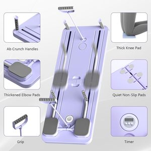 Tabla Abdominal Multifuncional para Pilates, Rueda AB para Entrenamiento de Core en Casa, Equipo de Fitness con Diseño Plegable - Product Image 4