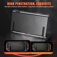 Coque rigide transparente pour NS2 Nintendo Switch 2 Console PC cristal clair housse de protection contrôleur étui accessoires