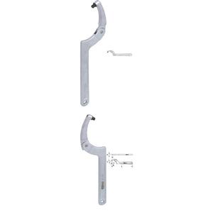 Articulated <b>hook</b> wrench with pin, 114-158mm (92290040386521) - Product Image 1