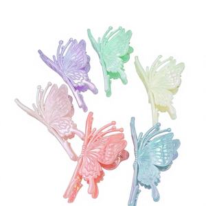 Accessoires pour <span class=keywords><strong>cheveux</strong></span> colorés électro-plaqués, style féerique antique, épingle à <span class=keywords><strong>cheveux</strong></span> papillon avec une sensation haut de gamme, nouveau style de pince à <span class=keywords><strong>cheveux</strong></span> pour femmes - Product Image 1