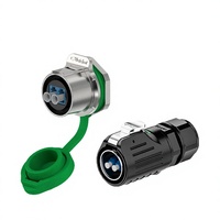 Adaptateur de puissance à fibre optique à assemblage rapide E-Weichat pour hommes et femmes, étanche IP67, haute vitesse, connecteur circulaire