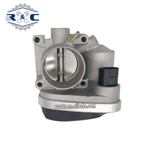 Sistema de motor de válvula de estrangulación automática de alto rendimiento R & C 408-238-371-004 para VW Beetle <span class=keywords><strong>Bora</strong></span> Golf Skoda Fabia cuerpo del acelerador del coche - Product Image 1