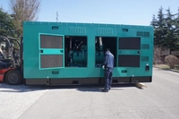 Générateur diesel silencieux de 250 kW, refroidi par eau, de Chongqing, 312,5 kVA, pour les travaux de construction