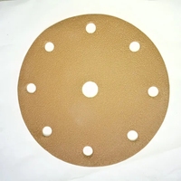 Disques abrasifs, de haute qualité, en or, pour papier de verre, 10 pièces
