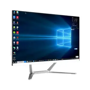 Xiawei çin üretici Set I5 I7 I9 21.5 23.8 dokunmatik masaüstü hepsi bir oyun bilgisayarı All-In-One pc tout en un aksesuarlar ordinateurs