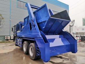 รถบรรทุกขยะแบบสวิงอาร์ม 12 คิวบิกเมตร รถบรรทุกขยะแบบสกิปลอเดอร์ - Product Image 6