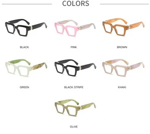 <span class=keywords><strong>Gafas</strong></span> de Lectura Retro de Diseño de Marca para Hombre y Mujer, Montura Cuadrada Grande de Lujo, Lentes <span class=keywords><strong>Presbicia</strong></span> con Dioptrías - Product Image 6