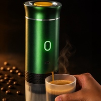 Machine à café à capsules en plastique 3 en 1, 20 bars, expresso portable USB, entièrement automatique, brassage intelligent pour la maison et les voyages