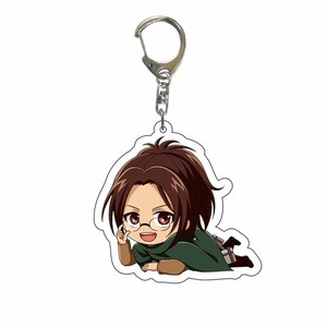 Llavero acrílico Anime Attack On Titan, portallaves para bolsa, accesorio <span class=keywords><strong>de</strong></span> llave <span class=keywords><strong>de</strong></span> coche - Product Image 2