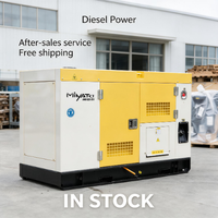 Générateur diesel silencieux triphasé 220V 380V avec alternateur Stanford pour centre commercial, port, pétrole et gaz, 20kW 30kW 40kW 50kW 100kW 150kW