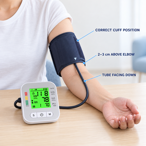 Blutdruckmessgerät für den Heimgebrauch Oberarm-Sphygmomanometer CE-Zertifiziert ISO13485 OEM ODM Unterstützt LCD-Display Sprachfunktion - Product Image 4