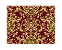 Dalles de moquette commerciales antistatiques robustes, modernes, à motif floral damassé, couleur personnalisée, avec design orné pour salles de bal et halls d'accueil