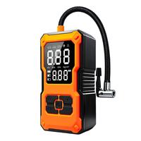 Compresseur de gonflage de pneus portable sans fil en ABS, 150 PSI, avec manomètre numérique, arrêt automatique, gonflage rapide et lumière d'urgence pour