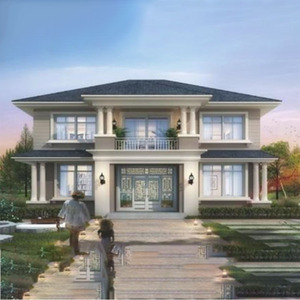 Prefab xây dựng kết cấu thép nhẹ văn phòng 190sqmt Kết Cấu Thép tiền chế 4 tòa nhà sàn nhà trọ sinh viên - Product Image 1