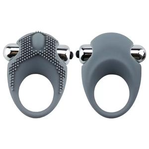 แหวนอวัยวะเพศชายแบบสั่นสำหรับผู้ใหญ่ผู้ชายอวัยวะเพศชายที่หลั่งช้าการหลั่งของอวัยวะเพศชายพรหมจรรย์ที่ขยายได้มากสำหรับอวัยวะเพศชายของเล่นทางเพศคู่ - Product Image 3