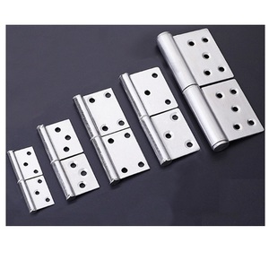 Thép không gỉ cờ hình Bản lề cửa dày bản lề, 5-inch chống cháy cửa, có thể tháo rời nhà vệ sinh cờ hình đệm bản lề - Product Image 1