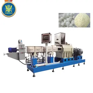 Extrusora de procesamiento de almidón pregelatinizado de maíz, línea de producción, planta de máquina de fabricación de pellets de almidón modificado