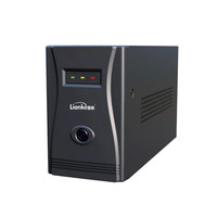 Onduleur hors ligne fiable LK800VA avec fonction de redémarrage sur réseau, charge en mode hors tension et contrôle par microprocesseur pour contrôle industriel
