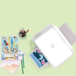 Impresora de inyección de tinta a color <span class=keywords><strong>HP</strong></span> <span class=keywords><strong>DeskJet</strong></span> 2332 todo en uno A4 con escáner, copiadora, impresora compacta para oficina en casa, fácil configuración - Product Image 6