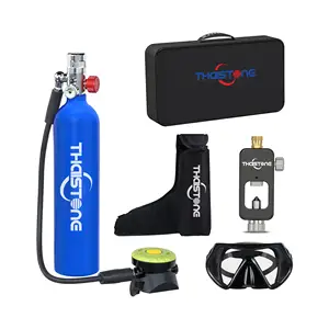 Thaistone Mini Scuba Underwater Diving Swimming For 25minutes Air Tank Sets Total Freedom Breath Spare Air Cylinder