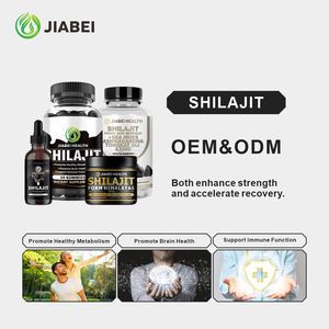 Jabei OEM/ODM Gommes <span class=keywords><strong>Shilajit</strong></span> de marque propre Approvisionnement en usine Gommes de l'Himalaya pur, Gouttes, Capsules - Product Image 5