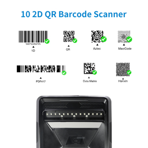 MP8000 2D QR Escáner de código de barras de escritorio Megapixel Pixel Ultra alto rendimiento para supermercado POS Interfaz USB en stock - Product Image 2