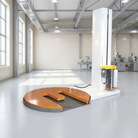 Machine d'emballage automatique de palettes en forme de M, équipement d'emballage industriel pour entrepôt logistique, utilisation à l'exportation, fabricant