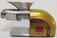 Presse à huile domestique intelligente automatique en acier inoxydable, extracteur d'huile de graines et d'arachides commercial