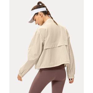 Chaqueta Deportiva Ligera para Mujer FOXA, con Cierre Completo, Protección Solar, Cortavientos, Secado Rápido, Corte Clásico, para Correr y Gimnasio - Product Image 2