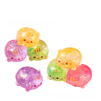 Jouet anti-stress mignon en forme de chaton en maltose, mini-squishy, très populaire