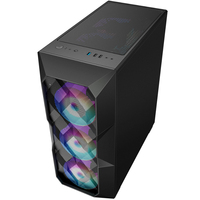 AntarcChill PC Server Case Cor Sair ATX Chassis Water Cooling White/Black 120mm Fans Gaming Computer Case