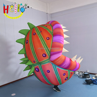 Décoration d'événement Costume de fleur gonflable Costume de fleurs mangeuses d'hommes gonflable Costume de marche pour fête