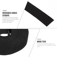 Rouleaux de Velcro Autocollants Réutilisables de Haute Qualité, Écologiques, Résistants à la Chaleur, Double Face, Prix de Gros