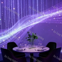 Système de projection immersif à 360° pour restaurants, cartographie de table pour salles à manger, hôtels, événements et divertissements thématiques