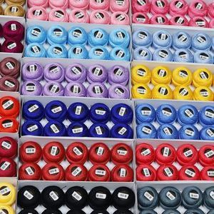 Nuovo 10g egiziano lungo <span class=keywords><strong>in</strong></span> fiocco di cotone n. 8 fai da te a maglia a mano filo per cucire - Product Image 3