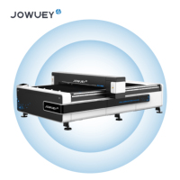 Machine de découpe laser CO2 hybride fibre optique Jowuey 2 en 1 1300x2500mm 1000W-3000W pour métal, acier inoxydable, acrylique, bois, caoutchouc, avec IA intégrée