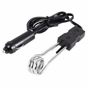 Calentador de agua eléctrico portátil para coche, 12V, 120W