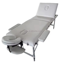 Table de massage et de spa portable en aluminium de haute qualité, style moderne, pour salons et soins de spa