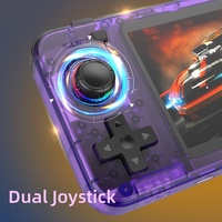 Console de jeu portable R36H avec double joystick, écran 3,0 pouces 640x480, batterie 3000 mAh, prise en charge multilingue, 64 Go