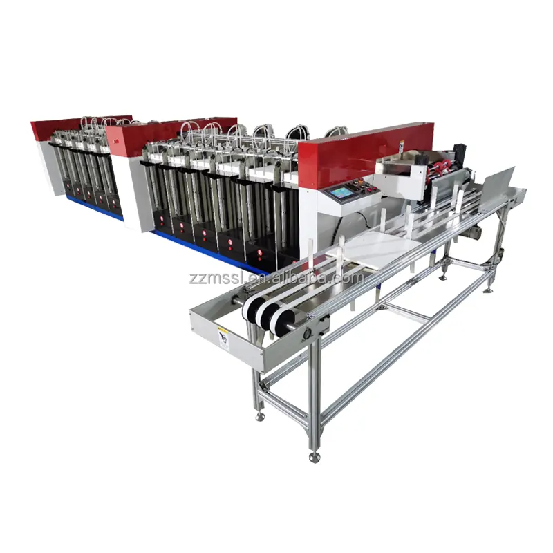 6 Stations Duplo Industrial Paper Collating Sorting Machine Trade A3 A4 Paper Collator And Folding Machine